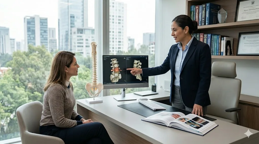 ¿Qué especialista trata la espondilolistesis?